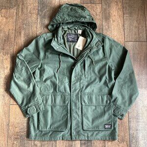 Men's Levi's Fulton Field Coat Thyme Green size S